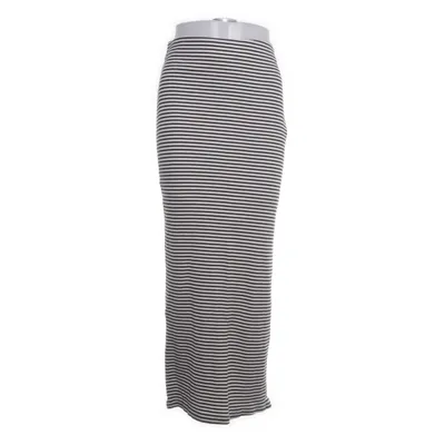 Maxi skirt (Black, White) from Zara Trafaluc Cotton, Polyester