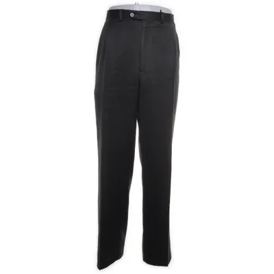Kostuumbroek (Grijs) van Woolmark Blend Polyester