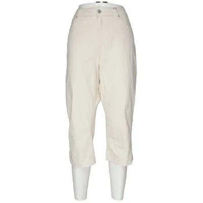 Three-quarter pants (White) from Anna & Anna Cotton, Elastane, Polyester