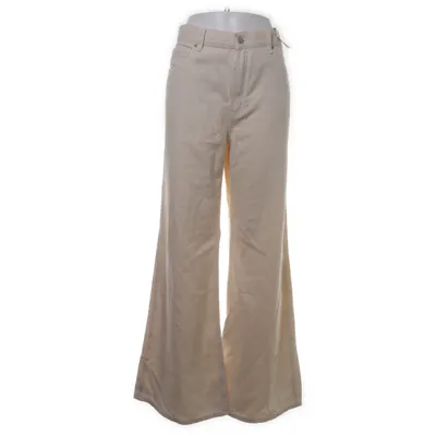 Jeans (Beige) från Uniqlo Jeans Bomull, Lyocell