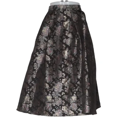 Nederdel (Sort, Flerfarvet) fra Chi Chi London Elastan, Polyester