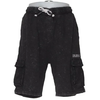 Short de jogging (Noir) de Chapter Coton