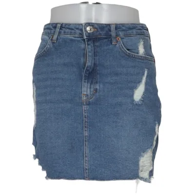 Denim skirt (Blue) from Pull & Bear Cotton, Elastane