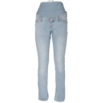 Vente jeans (MAMA) fra Mama Bomuld, Elastan