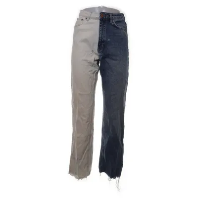 Jeans (Blå, Vit) från NA-KD Reborn Bomull, Polyester