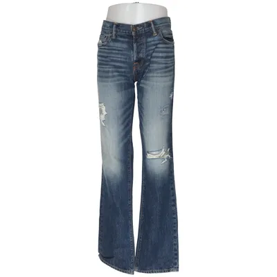 Spijkerbroek (Blauw) van Abercrombie & Fitch Katoen