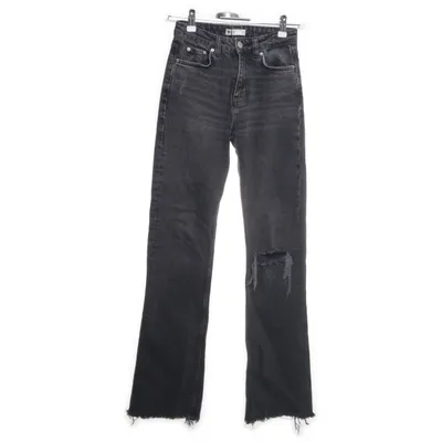 Spijkerbroek (Grijs) van Perfect Jeans Gina Tricot Katoen, Elastaan
