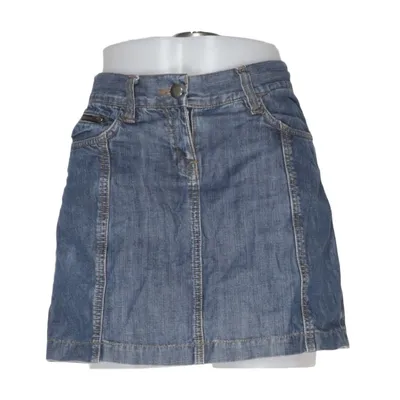 Denim skirt (Blue) from East West Cotton