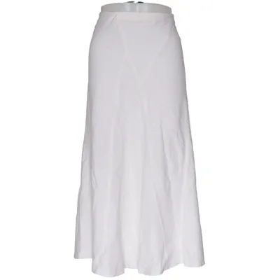 Jupe longue (Blanc) de Marks & Spencer Lin, Viscose