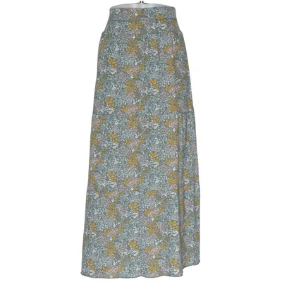 Maxi skirt (Green, Multicolored) from House of Lola Elastane, Tencel