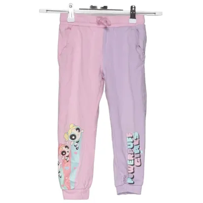 Sweatpants (Pink, Purple) from The Powerpuff Girls Cotton, Elastane