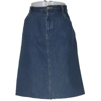Denim skirt (Blue) from Wästgöta Cotton