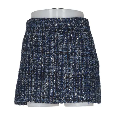 Kjol (Blå, Svart, Vit) från Forever 21 Exclusive Akryl, Polyester