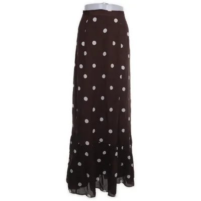 Långkjol (Röd, Vit) från Ivy & Oak Polyester, Viskos