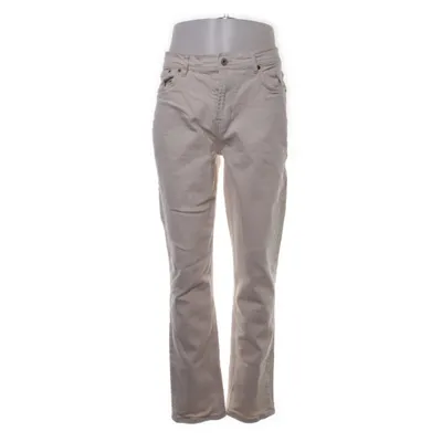 Chinos (Beige) from Solid Cotton, Elastane
