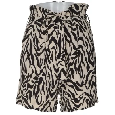 Korte broek (Zwart, Beige) van Notes du Nord Zijde, Viscose