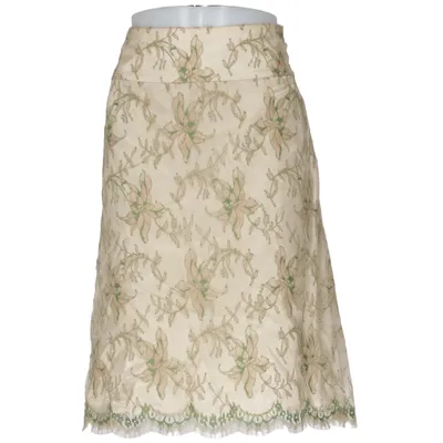 Jupe (Beige, Vert) de Windsor Coton, Polyamide