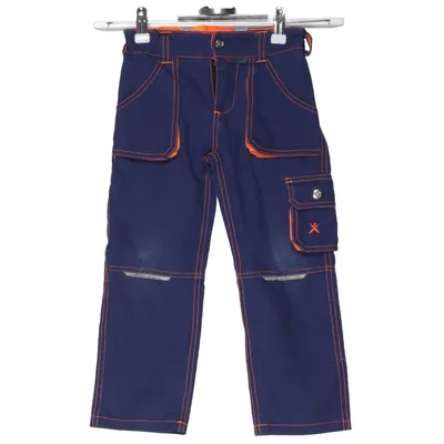 Pantalon de travail (Bleu, Orange) de Planam Coton, Polyester