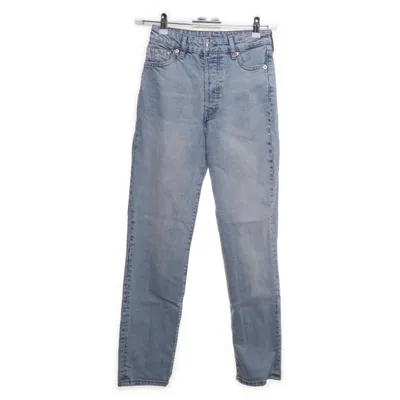 Jeans (Blå) från Mom Jean Bomull, Elastan