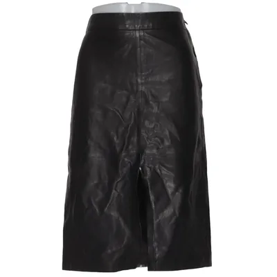 Leather skirt (Black) from Stylein Leather, Polyester