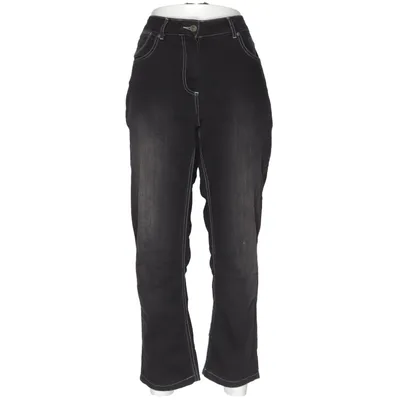 Jeans (Schwarz) von Doris Streich Baumwolle, Elasthan, Polyester