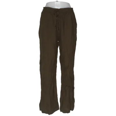 Bukser (Grøn) fra H&M Premium Quality Viscose, Linned, Polyester