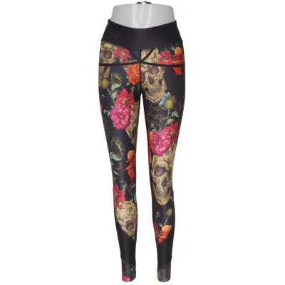 Sportleggings (Zwart, Meerkleurig) van Northern Spirit Elastaan, Polyamide
