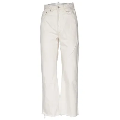 Jeans (Row Ecru) fra Weekday Bomuld
