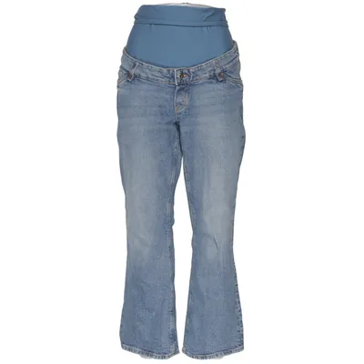 Maternity jeans (Blue) from H&M Mama Cotton, Elastane
