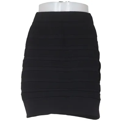 Skirt (Black) from Zizzi Polyamide, Viscose