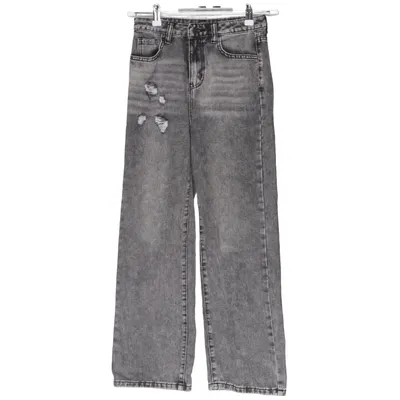 Spijkerbroek (Grijs) van Shein Teen Katoen, Polyester, Viscose