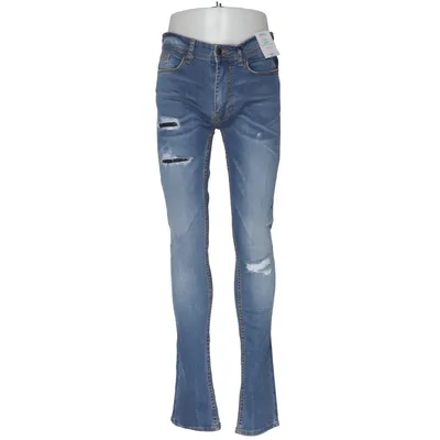 Jeans (Blå) från Burton Menswear Bomull, Elastan, Polyester