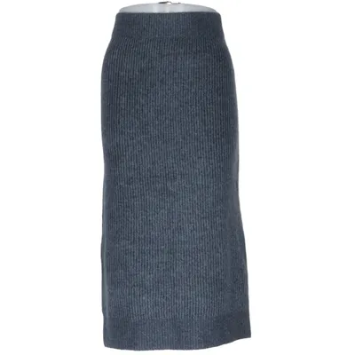 Skirt (Gray) from Pernilla Wahlgren Design Acrylic, Elastane, Polyester