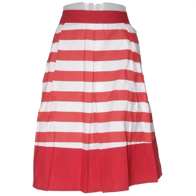 Skirt (Red, White) from Casual by Ellos Cotton