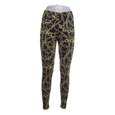 Leggings (Zwart, Geel) van Amisu Elastaan, Polyester