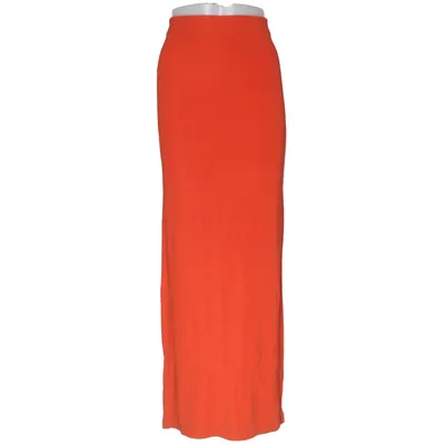 Maxi skirt (Red) from Niceconnection Cotton, Elastane, Polyamide, Viscose