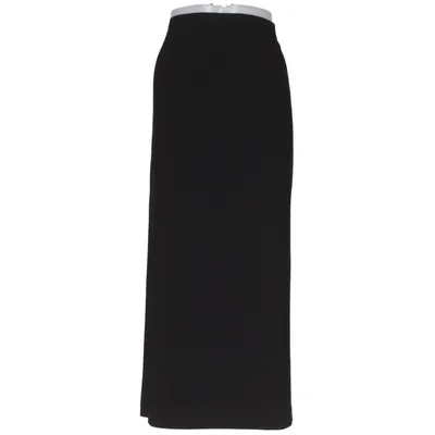 Maxi skirt (Black) from Trend Report Elastane, Polyester, Viscose