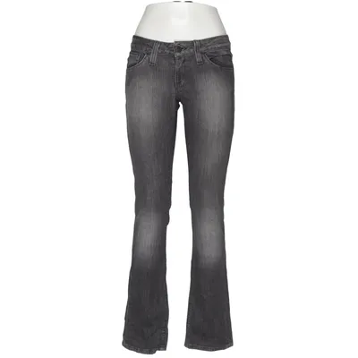Jeans (Grå) fra Crocker Bomuld, Elastan