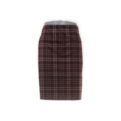 Kjol (Brun, Vit, Flerfärgad) från New Look Curves Elastan, Polyester, Viskos