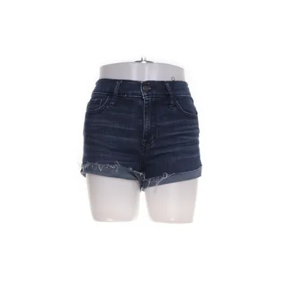 Denim shorts (Blauw) van Abercrombie & Fitch Katoen, Elastaan, Polyester