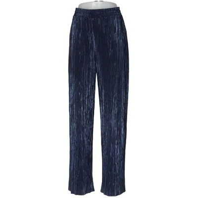 Pantalon patte d'éléphant (Bleu) de Edited Polyester