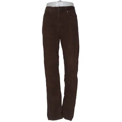 Corduroy broek (Bruin) van M&S Man Katoen
