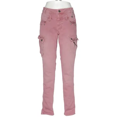 Cargo broek (Roze) van Trendy Katoen, Elastaan, Polyester