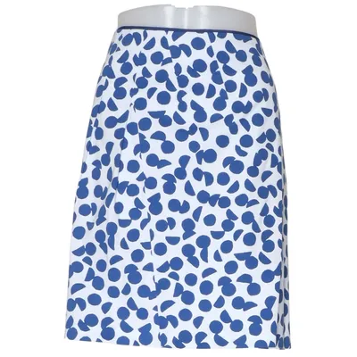 Jupe (Bleu, Blanc, Multicolore) de Laurèl Acétate, Coton, Élasthane