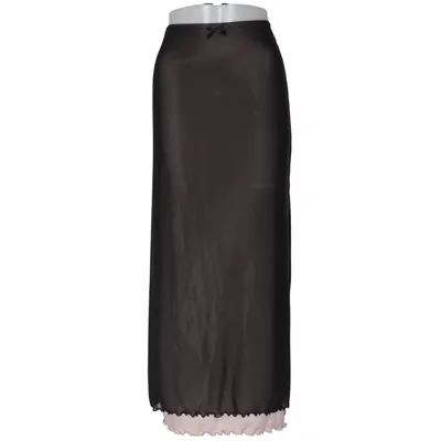 Långkjol (Svart, Beige) från Totally Unstoppable Elastan, Polyester