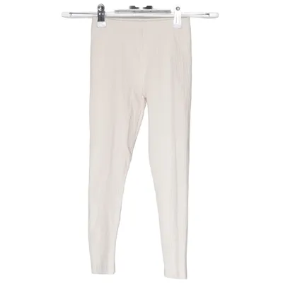 Leggings (Beige) from Amy & Lucy Elastane, Organic cotton