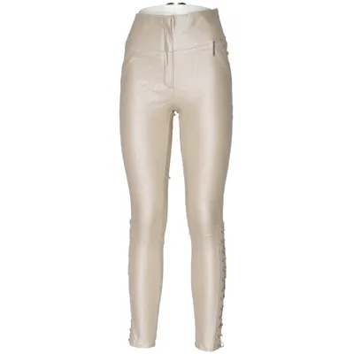 Pantalon (Beige) de Just Unique Élasthane, Polyester