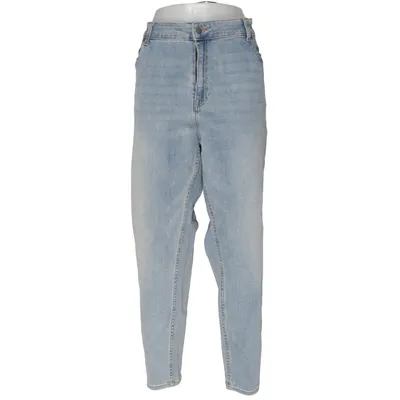 Spijkerbroek (Blauw) van H&M Katoen, Elastaan