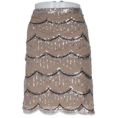 Kjol (Beige, Silverfärgad) från Forever 21 Polyester