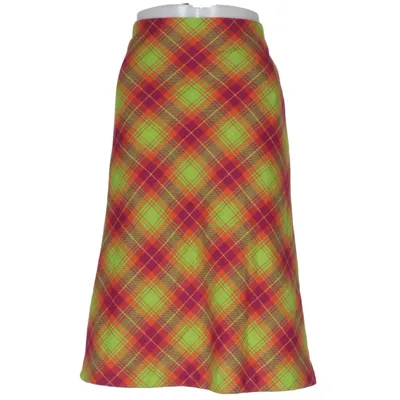 Jupe (Vert, Rouge, Orange) de Hennes Collection Acétate, Polyester, Viscose, Laine
